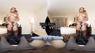 Mercedes Carrera's Heel Dominance: Big Black Cock VR Thrill