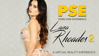 Big tits, big ass, no problem: Lana Rhoades VR Porn Star