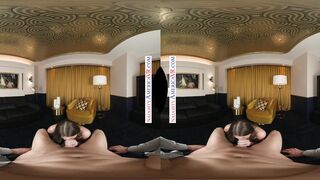 Brunette blue eye pornstar Selina Bentz is excited to meet my cock