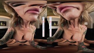 Gorgeous Big Tittied Blonde MILF Sarah Jessie loves a good hard pounding of her delicious pussy