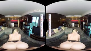 Mia Malkova jiggles her juicy ass and rides your hard cock until you cover that bubble butt with warm jizz