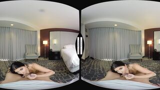 Romi Rain lets you have fun with her big sexy ass and big tits before she rides your dick