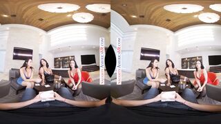 Three MILFs, One Bartender: August Taylor, Crystal Rush, Reagan Foxx, and YOU