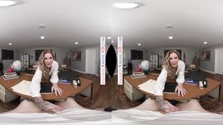 Sexy wifey Kayla Paige sticks up for her man by getting railed by his colleague