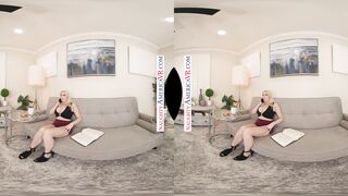 Boss' wife Christie Stevens gets down and dirty on a big fat cock