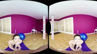 Sami Parker is all ready to go after stretching out in yoga