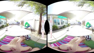 Your woman's slutty friend Aubrey Sinclair shows you how fantastic her juicy bubble butt looks both in and out of a thong