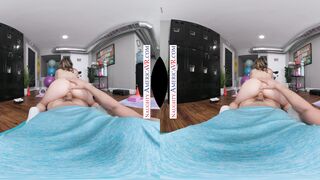 Married MILF, Krystal Sparks, hooks up with her son's friend in her yoga studio