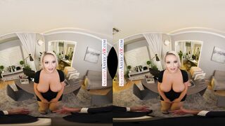 Kylie Page lets her co-worker enjoy her tits, mouth, and pussy to keep his mouth shut