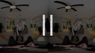 Riley Reign from Human Resources has a 1-on-1 with big dick employee