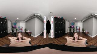 Fitness babe Katie Kush is horny at the gym and wants your rock hard cock