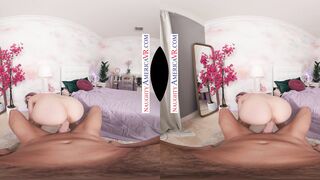 Sexy gamer babe Bobbie Lavender loses the game in order to fuck her friend's brother