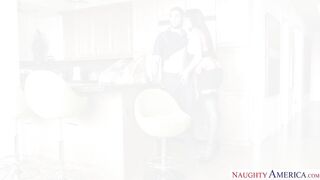 Mercedes Carrera fucking in the living room with her big ass