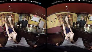 Syren De Mer fucking in the chair with her tattoos vr porn