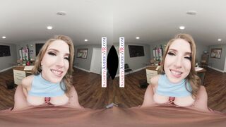 Professor Fucks Student Octavia Red's Big Natural Tits for Pass