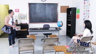 Karly Baker's Bubble Butt Classroom Crush Fuck