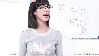 Nora Doll Teaching Bruno a Lesson with Her Petite Body