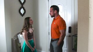 Professor Fucks Alice March's Small Tits in Chair Lesson