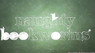 Lola Foxx's Secret Crush: Professor Catches Her Fucking on His Couch