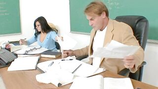 Madison Ivy fucks the teacher