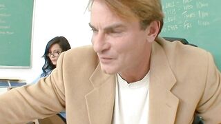 Madison Ivy fucks the teacher