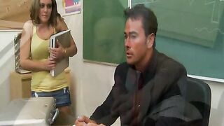 Natasha Nice fucking in the desk with her big ass