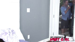 Kimber Woods can't gets big cock from her husband's friend