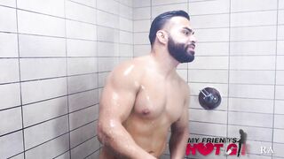 Hadley Viscara fucking in the bathroom with her tattoos