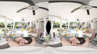 Your daughter's sexy Co-Ed friend Hime Marie gets more than a flirt when you jizz all over her face