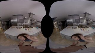 Fuck Abella Danger's Bubble Ass in VR: Taboo Kitchen Encounter