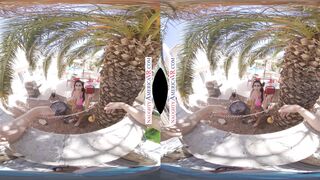 Lily Lane in Bikini Lures Neighbor for Cock Fun