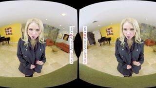 Neighbor's Secret: Sarah Vandella's VR Deep-Throat Revenge