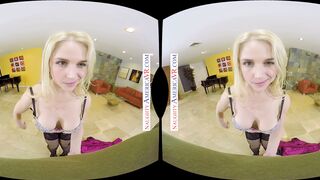 Neighbor's Secret: Sarah Vandella's VR Deep-Throat Revenge