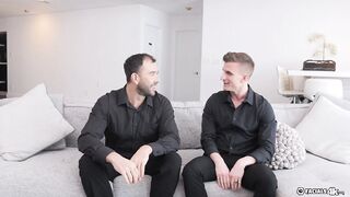 Flight Attendant Stripper Fucks New Pilot & Roommate