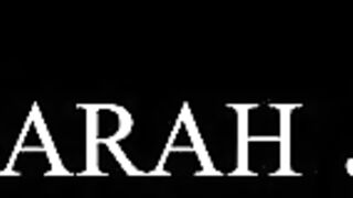 Wife Sarah Jessie Fucks Before Flight in Thong & Red Dress