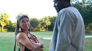 Sexy Mom Athena West protects her son from the Bully Coach