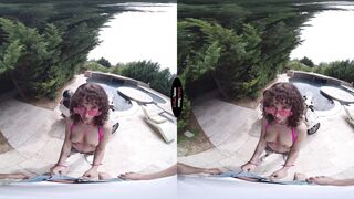 Stepsis Learns How To Park...On My Cock