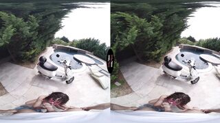 Stepsis Learns How To Park...On My Cock