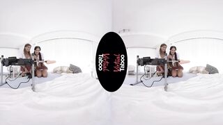 Dellai Twins Try Fucking Machine