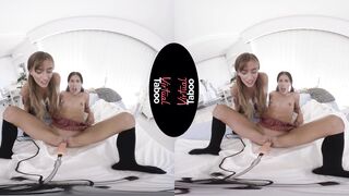 Dellai Twins Try Fucking Machine