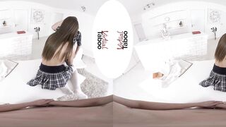 Home Lesson With Two Cocks