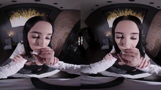 Simon Kitty VR: Jealous Wife Fucks Husband Like His VR Mistress