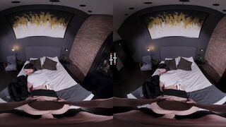 Simon Kitty VR: Jealous Wife Fucks Husband Like His VR Mistress