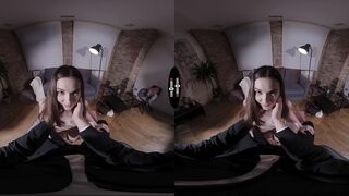 Shy College Freshman Bullied to Her First Psychologist's Cock