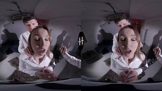 Innocent Co-Ed's Unexpected Double Pleasure