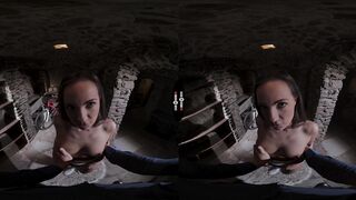 Kristy's VR Adventure: Biking To A Taboo Fuck