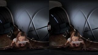 Shy Katarina's VR Surprise: Older Man's Commanding Pussy Thrills