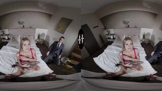 Zlata Shine's Taboo Deal: Landlord's Proposal Leads to Wild VR Threesome