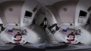 College Coed Learns Her Lesson: Sucking VR Dicks for Grades