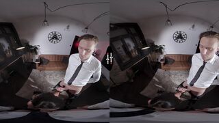 Boss Dolly Commanders Office Pleasure with Mouths and Cocks